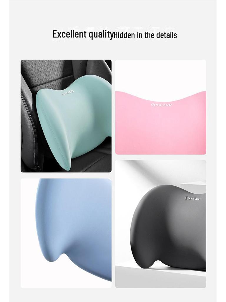 Premium Auto Memory-Schaum Lendenkissen & Nackenkissen Set