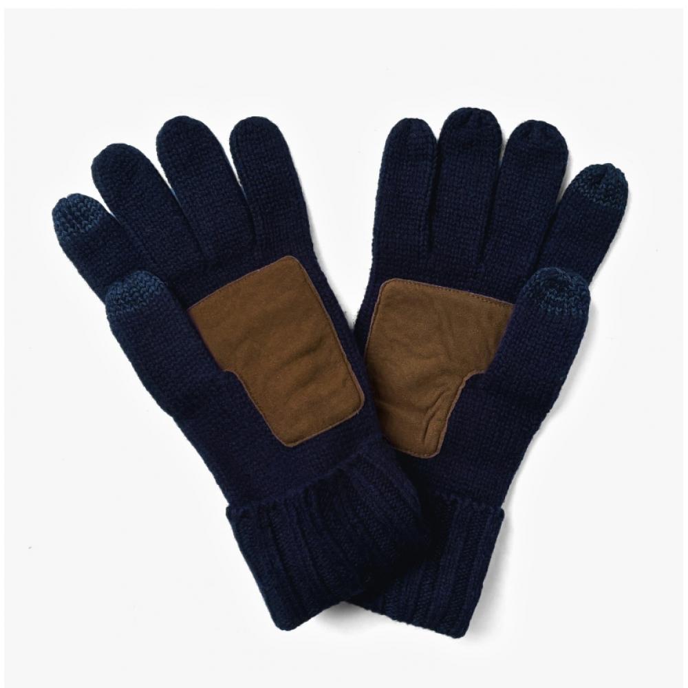 Polo Ralph Lauren Pc0494 433 Pony Touchscreen Leather Patch Gloves