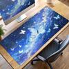 Large Milky Way Art Anime Extended Mouse Pad XXL Computer Laptop Office Rubber Nonslip Table Pad Aesthetics Gaming Keyboard Mats