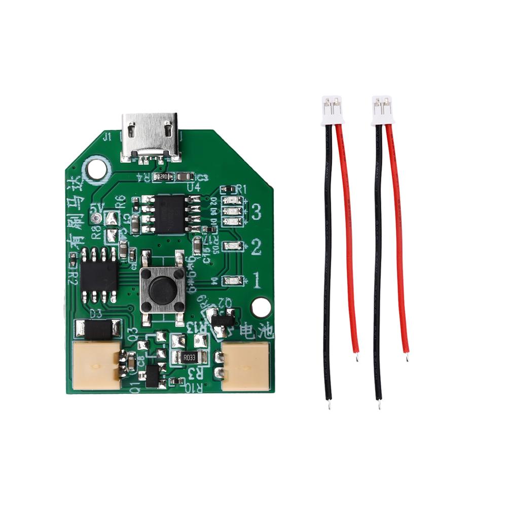 3.7V USB Rechargeable Small Fan Circuit Board Control Board Handheld Mobile Fan Board Brushed Universal Board