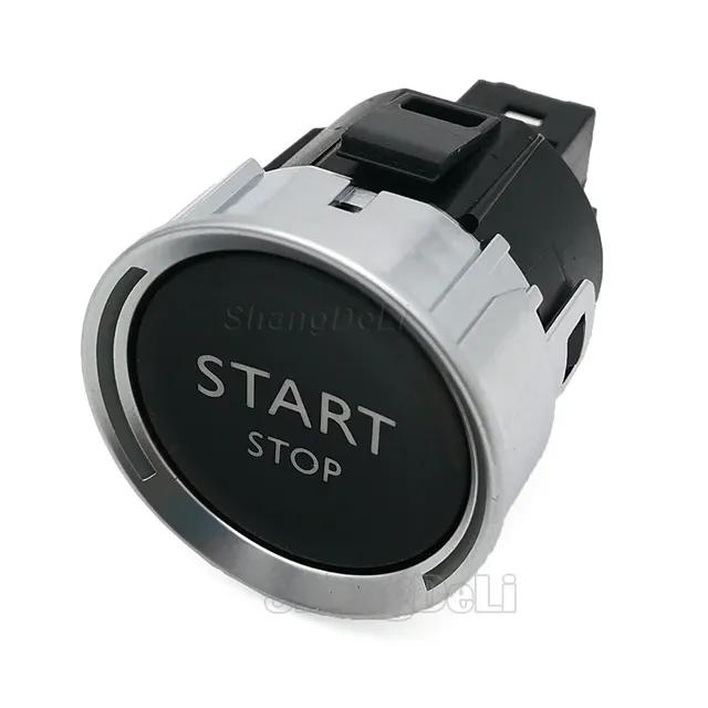 New Genuine 6 Pins Engine Start Stop Switch Button For Peugeot 408 2008 3008 308 508 for Citroen C4 C5 Accessories 96777946