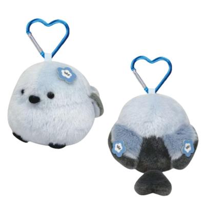Hatayama Trading Co., Ltd. Plush Toy Mascot - Long-tailed Tit (Blue) - Approx. 8.5cm In Length - 63104170