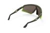 RUDYPROJECT DEFENDER Sportbrille Schwarz Matt Stoßfänger Rot Fluoreszierend Impact X2 Photochrom Rotes Glas 141mm Sonnenbrille, Rahmen, Gläser, Gläser, SP527406-0001,