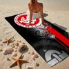 Intercontinental Football Crest Microfiber Beach Towel, Lightweight And Quick-Dry, for Summer Travel, Beach Essential, Swimming Pool
