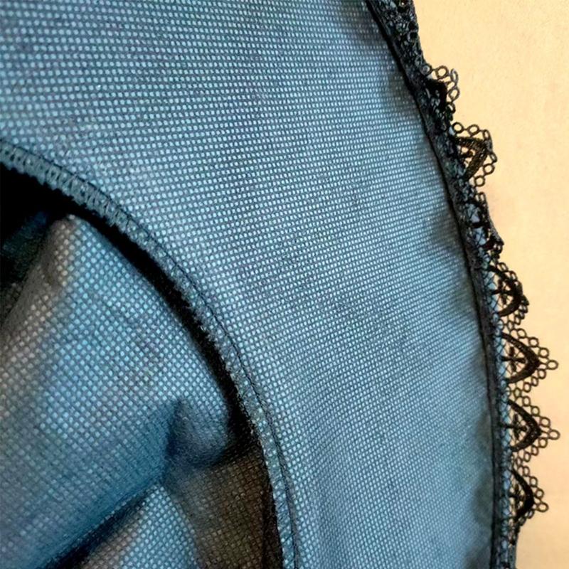 Halloween Party Velvet Witch Hats Party Wide Brim Pointed Hat Accessory Tulle Witch Hat with Lace Conjurer