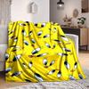 1pc Tweety Looney Tunes Flannel Blanket, Soft Skin Friendly with Digital Printing, Various Sizes Available for Family, Friends, Birthday