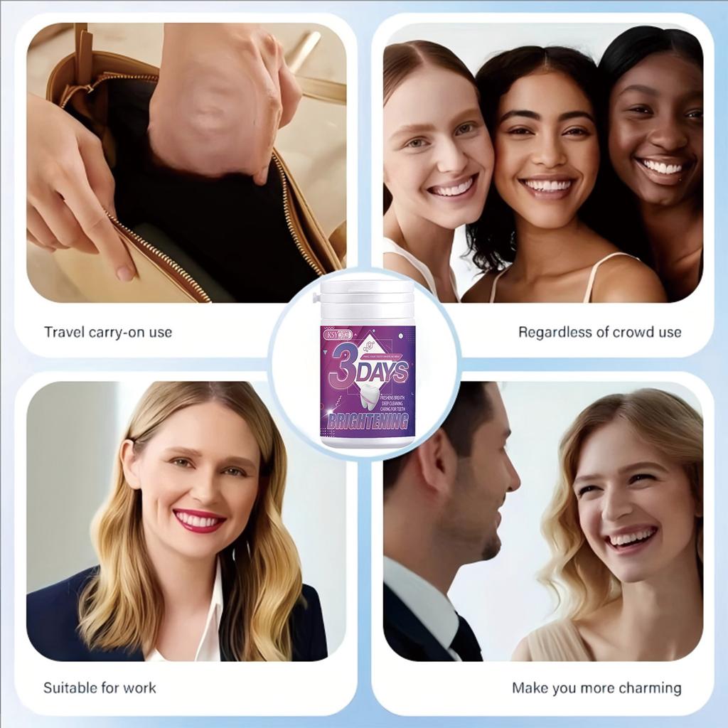 Fine tooth powder penetrates deep into the gaps between teeth, removes food residues, and protects oral hygiene and dental health