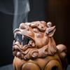 Creative Ceramic SuanNi Incense Burner/Zen Incense Coil Censer Temple Worship Household Tea Table Decoration Religious Supplies