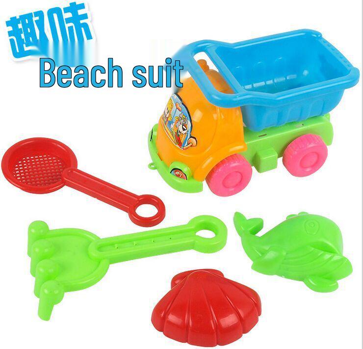 

Детский летний пляжный набор игрушек: 11-предметный инструмент для копания песка и воды в форме песочных часов
