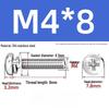 304 Stainless Steel Phillips Pan Head Combo Screw with Flat and Spring Washers