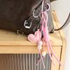 Braided Rope Keychain Charm Pendant Keyring  Simple All-Matching Bag Decoration Jewelry Accessories