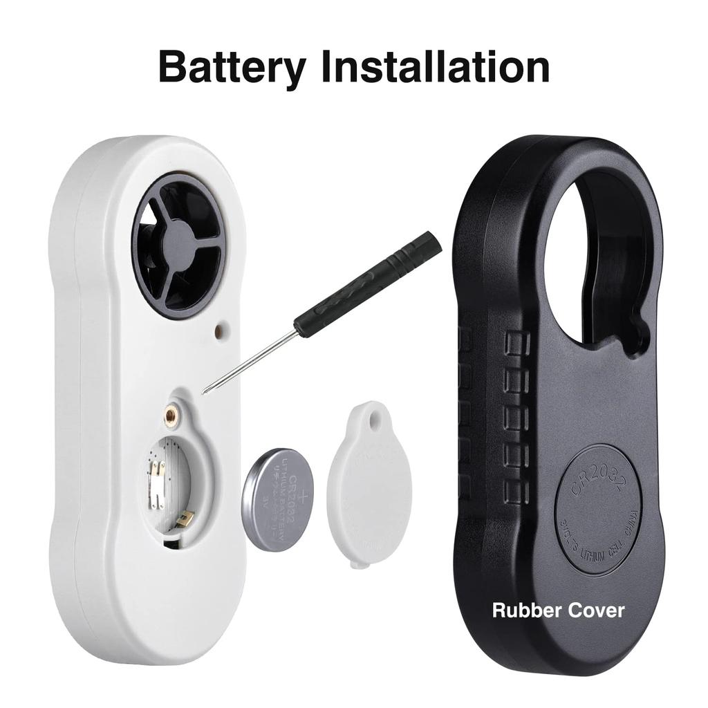 Digital Anemometer Anemometer Handling Anemometer Air Velocity Meter for Measuring Wind Cooling Temperature Anemometer Thermometer for Photographing