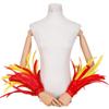 Large Feather Bracelet Cuffs for Halloween & Christmas Costumes