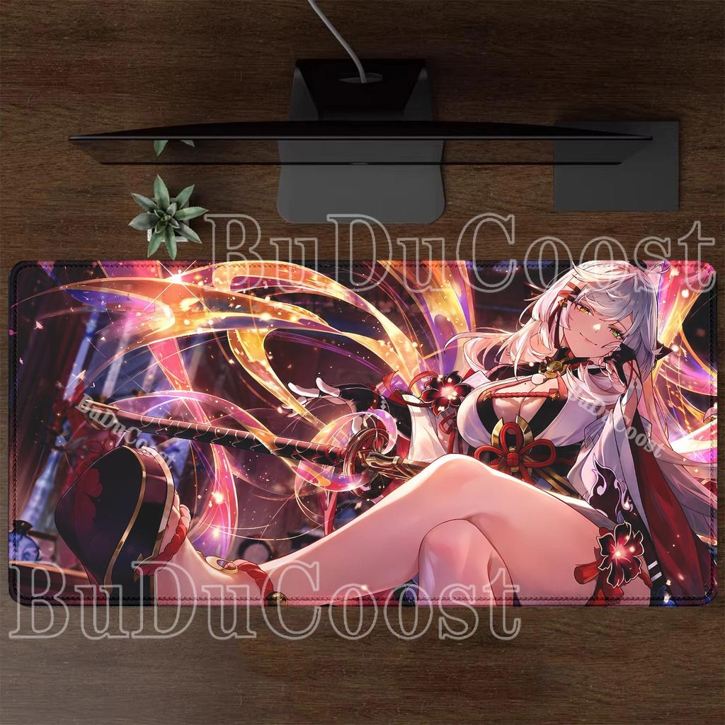 New Zankou Gaming NTE Neverness To Everness Anime Girl Mouse Pad Non-Slip Offices Accessories Mousepad HD Printing XXL Desk Mat