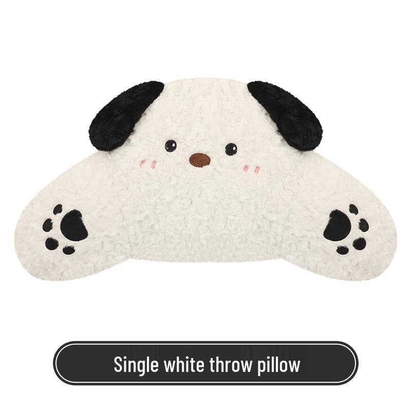 Cartoon Cute Girl Shy Cat Car Seat Cushion for All Seasons, Fits Volkswagen Golf, Bora, Sagitar, Tharu.