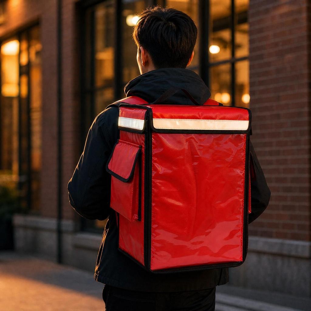 Borsa termica per consegna cibo Facile da pulire Impermeabile Portatile