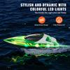 SucceBuy HJ819 RC Boat 2.4GHz 12 Km/h High Speed Remote Control Racing Boat Waterproof Electric Radio Toys for Boys 14Y+ Gifts