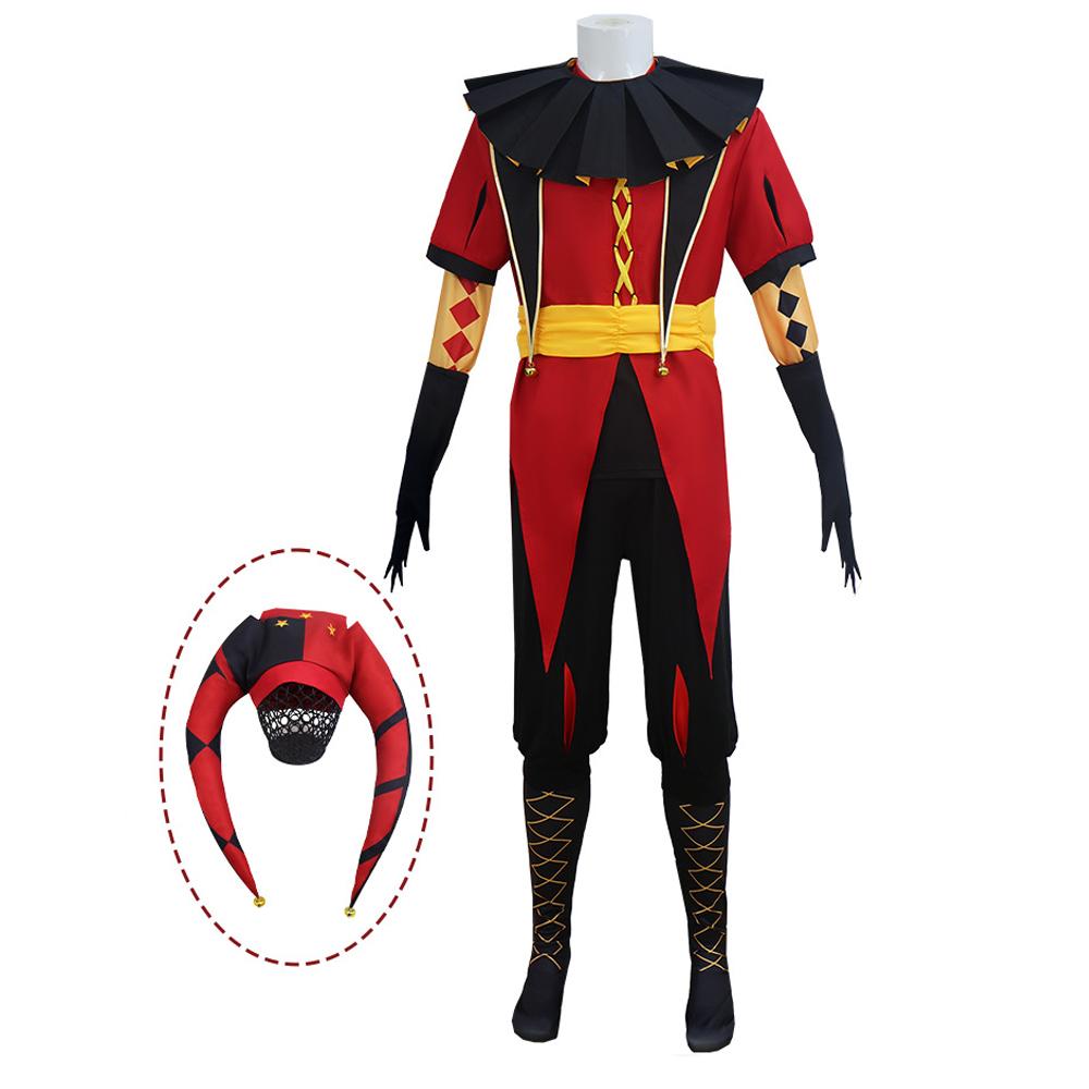 The Freak Circus Cosplay Costume Full Clown Outfit Anime Manga And Comic Con Events Carnival And Halloween Parties Christmas Set