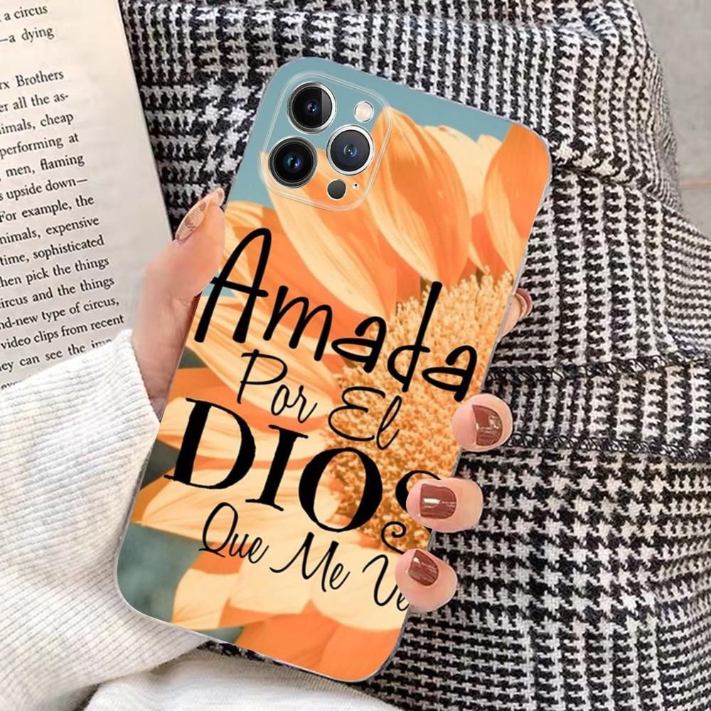 

Jesus Bible Inspirational Phone Case for iPhone 15 8 7 6 6S Plus X SE 2020 XR XS 14 11 12 13 Mini Pro Max Mobile Case iPhone 14 pro