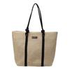 Summer Straw Bag Women's 2025 New Commuter Large-capacity Shoulder Tote Bag Seaside Vacation Woven Beach Bag