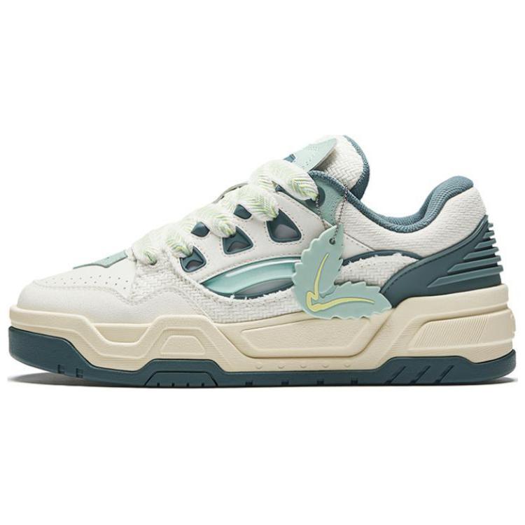 

Anta Micro Sugar 2 удобные простые нескользящие легкие низкие кроссовки для скейтбординга мужские кроссовки белые зеленые 912448088-6 40.5