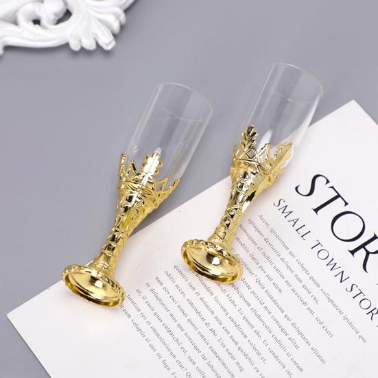 

Yousheng 12 шт. 30 мл винные чашки анти-растрескивание небьющиеся пластиковые вечерние конфеты декоративные чашки для свадьбы