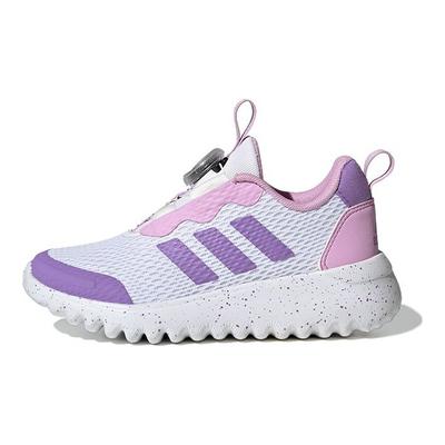 Activeflex Boa 3.0 Breathable Low-Top Kids Running Shoes Kids Running Shoes White Purple IG0582