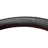 Black Carbon Fiber Leather Hand-stitched No-slip Car Steering Wheel Cover For Mercedes Benz Viano W639 Vito 2010-2015 Valente 2012-2015