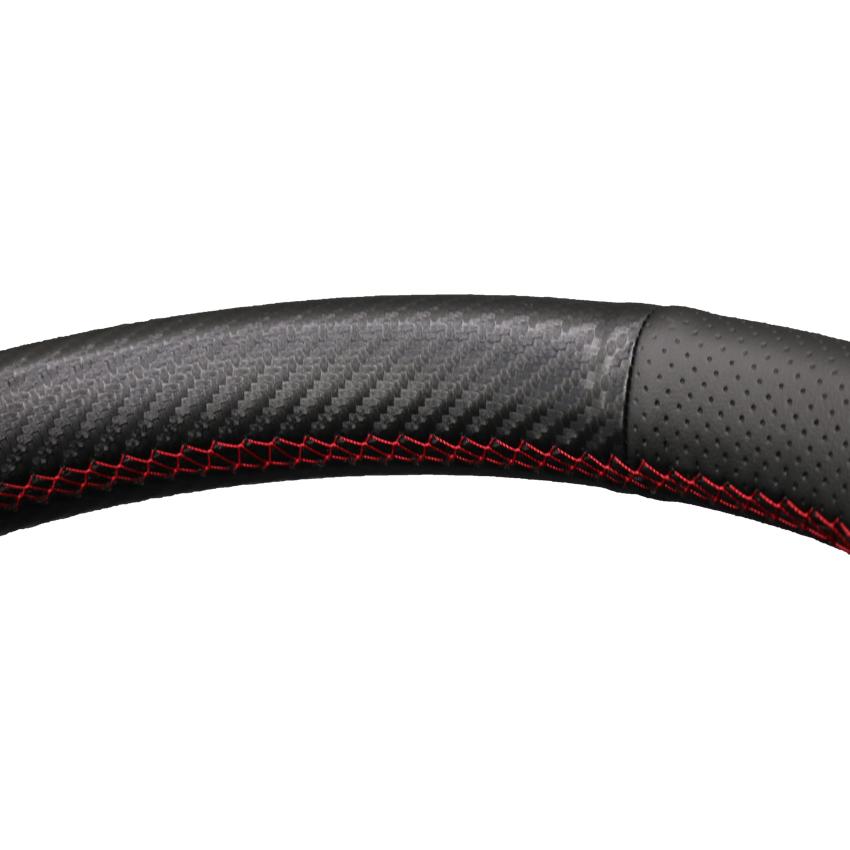 Черный кожаный чехол из углеродного волокна — фото 5