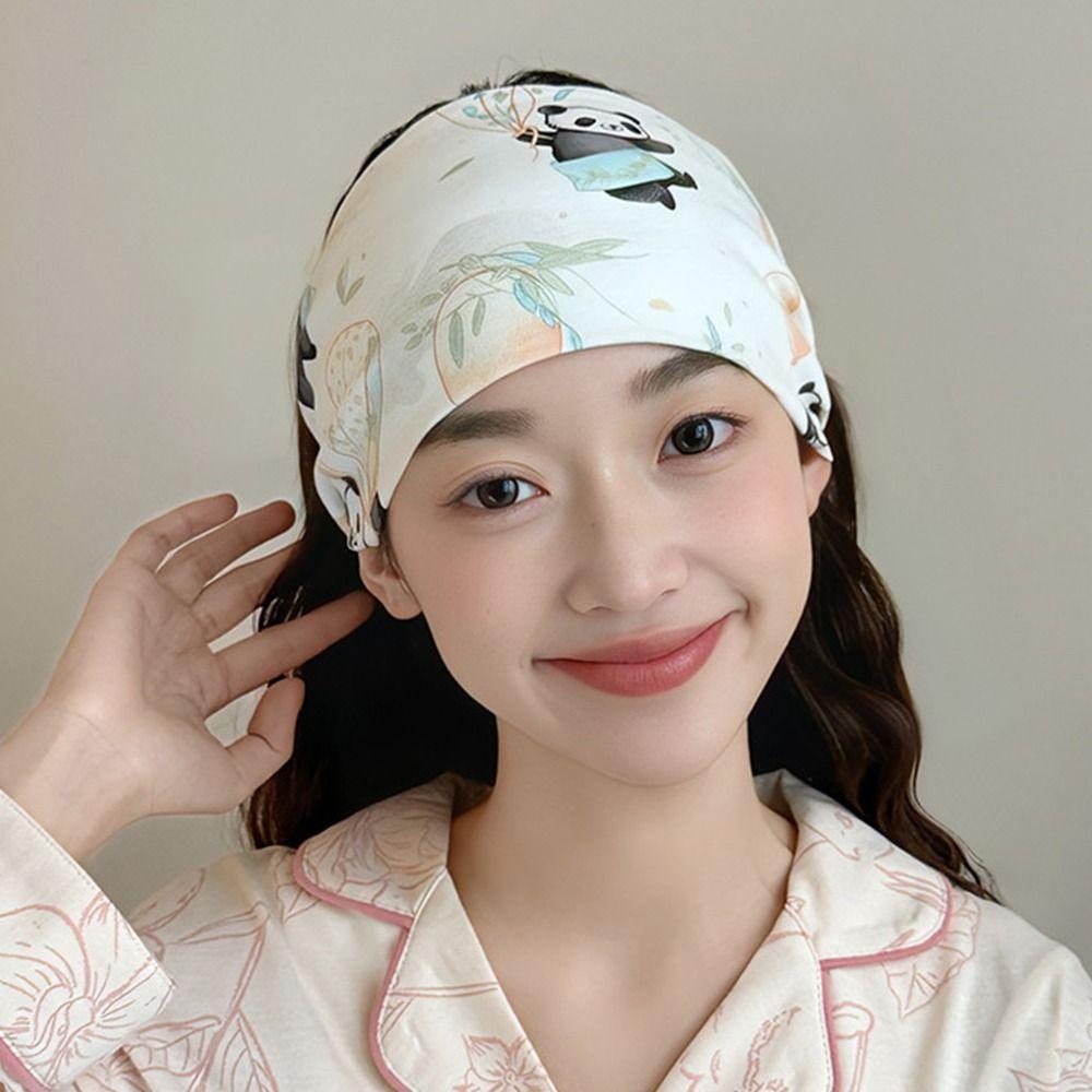 2in1 Postpartum Confinement Hat Eye Mask Postpartum Cap Women's Sleep Cap  Postpartum Confinement