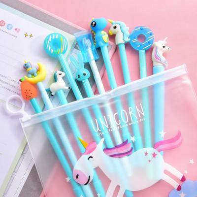 Funny Lovely Donkey Style Ballpoint Pens Office School Kids Stationery Supplies
