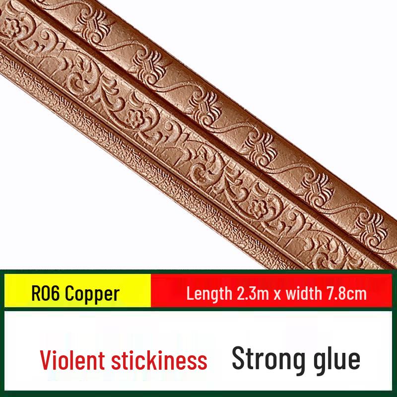 Waterproof 3D Self-Adhesive Skirting & Door Frame Edging Stickers