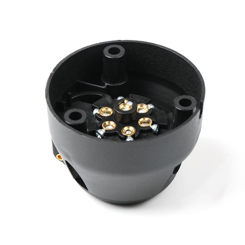 7/13Pin 12V Trailer Wiring Socket Towbar Towing Converter Durable Plug Socket Adapter Protector Connections for Caravan Truck