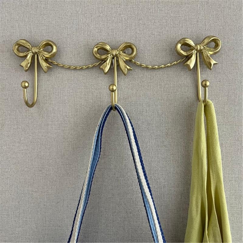 Stylish Wall Mounted Hook with Invisible Screws for Hanging Coat and Bags Strong Load Capacity Metal Clothes Hanger
