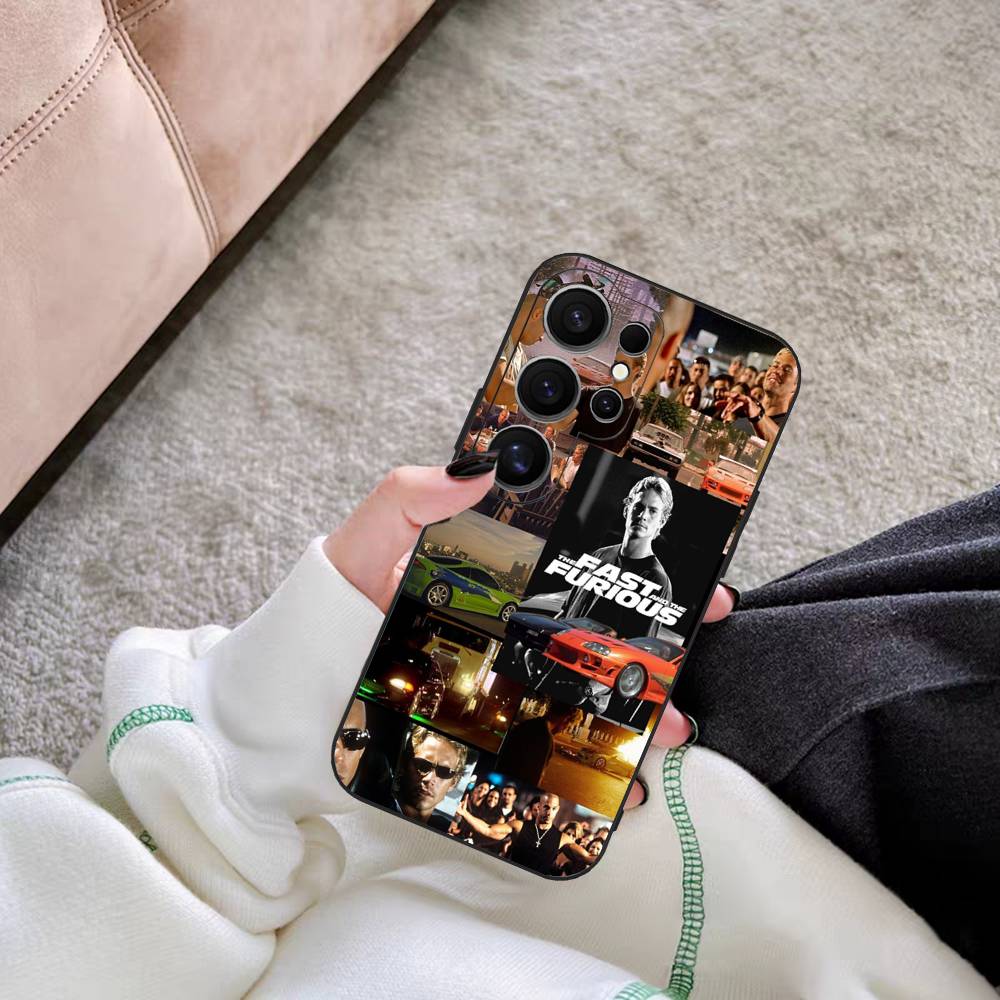 Movie Series Fast F-Furious Phone Case For Samsung S 24 Fe 25 Ultra Plus 20 Lite 21 30 22 23 24 22 Ultra 5G Fundas