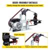 2Hp Belt Grinder Constant Speed 2 X 82 Inch Belt Disc Sander with 3 Grinding Wheel 110V Bench Sander 12 Inch Wheel and Flat Platen Tool Rest for Knife