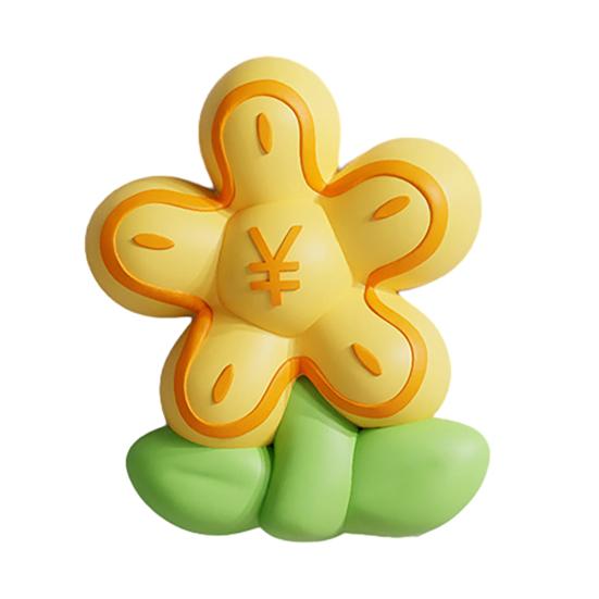 

Door Stopper Wall Protector Door Handle Wall Guard Cute Flower Door Shock Absorption Stopper with Adhesive for Doors Protects Wall Surface жёлтый