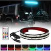 XRIDONSEN 40 Inch RGBW Rear Window Lift Gate Dome Light Strip Back Glass Tailgate Hatch Trunk Cargo Camping Light RF Wireless Remote Compatible With
