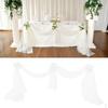 Fabric Bowknot Tulle Party Wedding Table