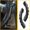 2X Carbon Fiber Car Auto Steering Wheel Booster Cover NonSlip Universal EOA