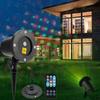 Christmas Projector Lights Large Outdoor Decoration Laser Spotligh Lights with Moving Red Green Christmas Patterns Garden Landsc