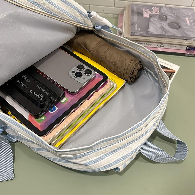 New High-value, Fresh and Sweet Candy-colored Backpack, Lightweight and Large-capacity Backpack for Junior High School Students