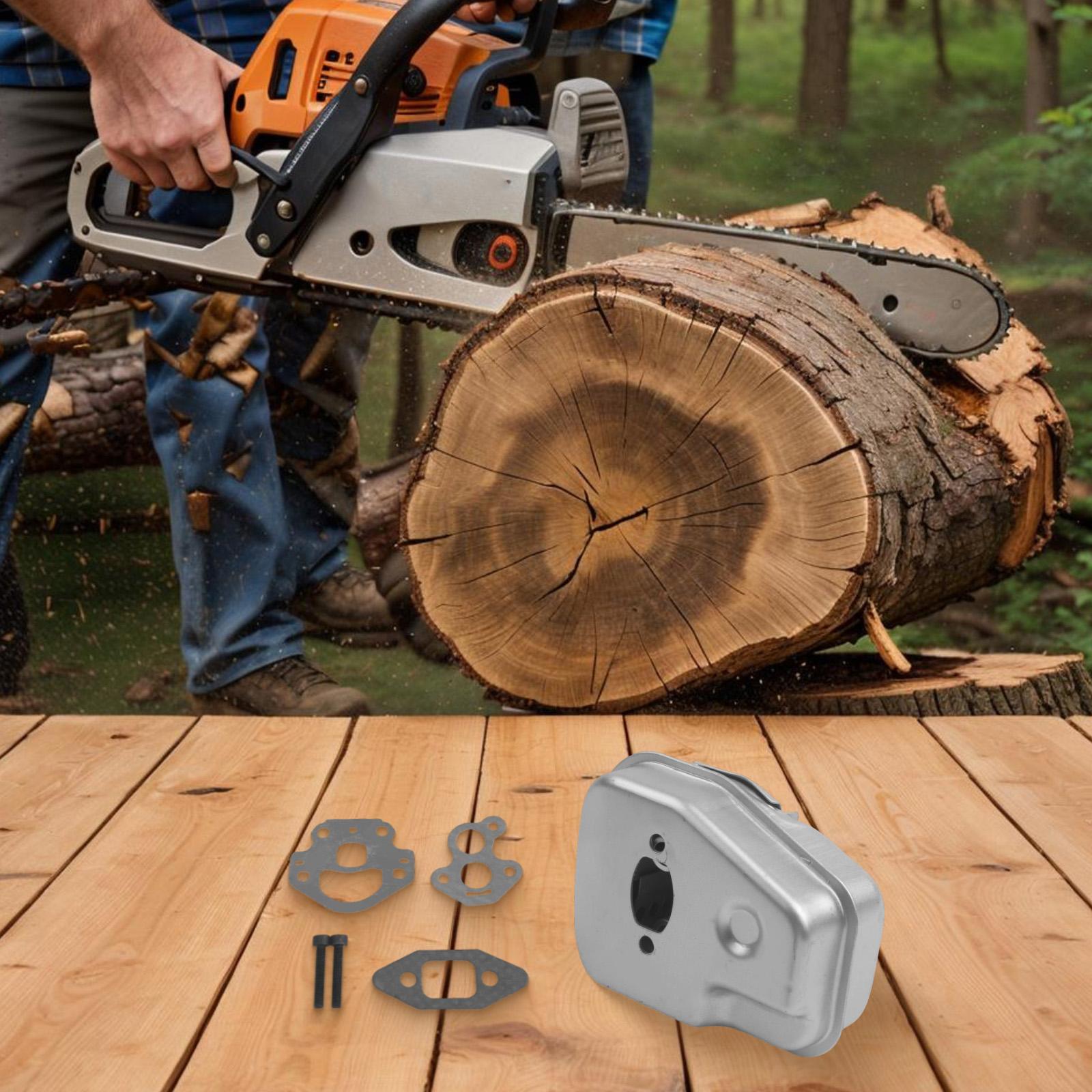 

Muffler Kit Fit for Chainsaws Including Models 120 PL3314 and PR4218 Engineered to Withstand High Temperatures China Mainland