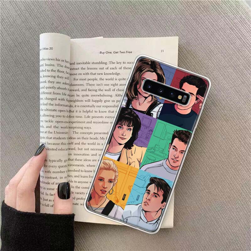 Central Perk Coffee Friend TV Phone Case For Samsung S24 S23 FE S22 S25 Ultra S21 Plus Galaxy S20 FE S25 Edge Cover Capa Soft TP
