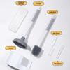 Long Handle Toilet Plunger Wall Mounted Toilet Bowl Brush Toilet Brush Holder  Toilet Washing