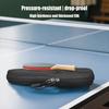 Table Tennis Racket Case Table Tennis Racket Storage Bag Hard Dustproof Protective Portable Zippered Cover For Equipment