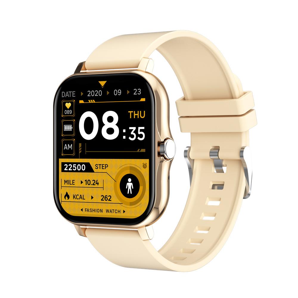 Nuovo Braccialetto Smart Watch Pedometro Monitoraggio Frequenza Cardiaca Chiamata Bluetooth Schermo Touch 1,69 pollici Smart Watch Per Uomo Donna Orologio