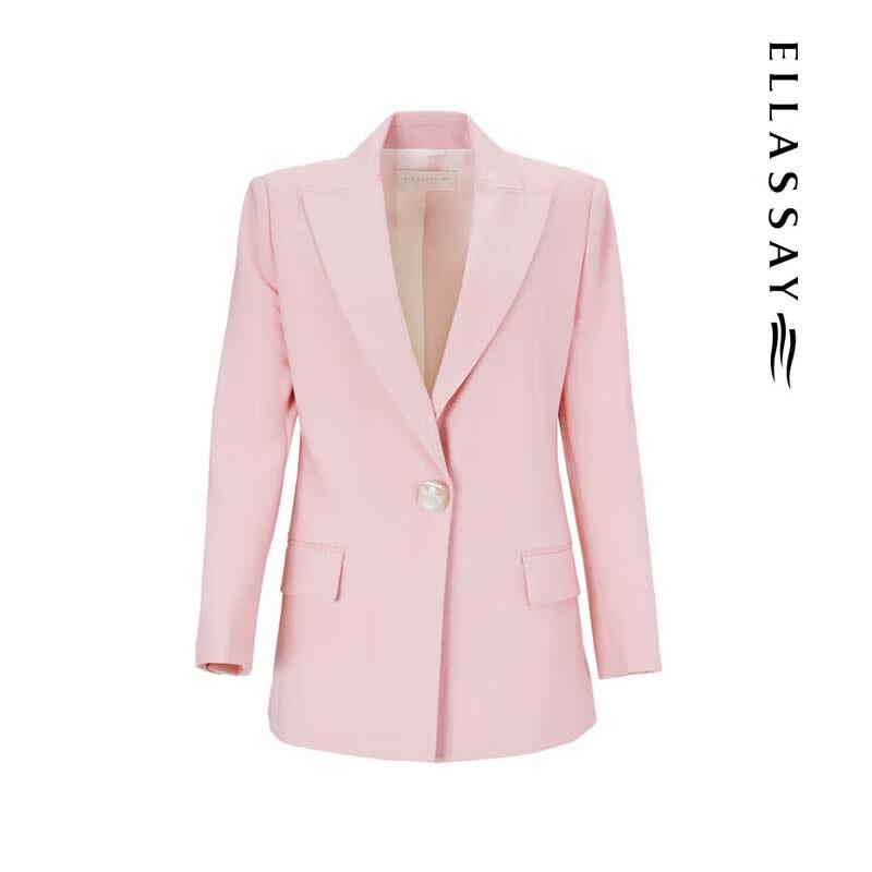 ELLASSAY Women's Classic Fit Wool Blend Blazer