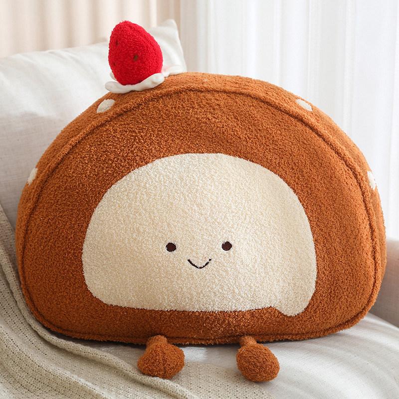 Swiss Roll Office Lunch Break Plush Pillow Sofa Living Room Cushion Pillow Bay Window Tatami Pillow Birthday Gift