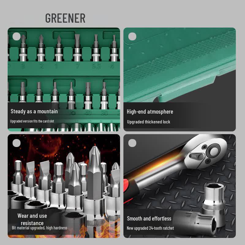 GREENER Automotive & Household Tool Sets